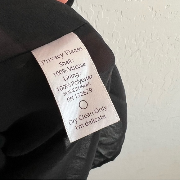 Privacy Please Central Dress in Black REVOLVE - Picture 8 of 11